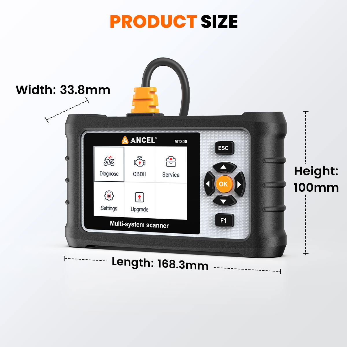 MBE 758-4231007 定価31,350円 新品タグ付 ANCEL MT300 Fit For BMW Motorcycle Scanner OBD2 Diagnostic Tool