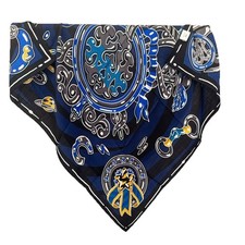 41"x41"Art Horse Print 30 Silk 70 Wool Thin Scarf 105x105cm5-31