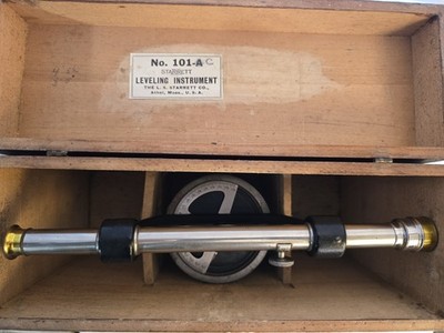 Leveling Instrument Model: No. 101-A.Manufactured Athol, Massachusetts, USA.