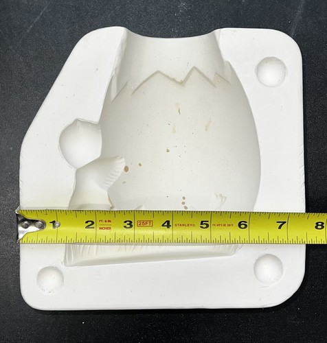 Vintage Duncan 271 Ceramic Slip Casting Mold Chick and Egg - Picture 5 of 6