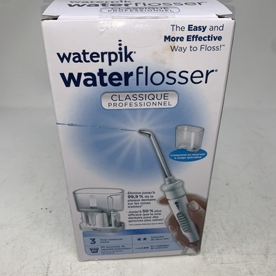 Waterpik Classic Professional Water Flosser WP-72C White Oral Irrigator. Sealed!
