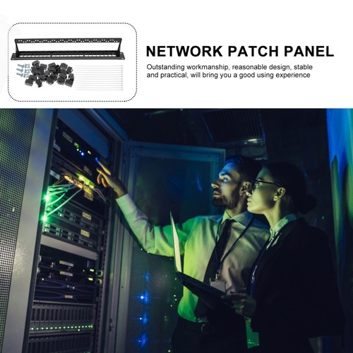 Patchfeld Netzwerk-Patch-Rack-Montage 24-Port-Netzwerk-Patchpanel - 第 9/11 張圖片