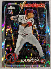 2024 Topps Chrome Update Jorge Barrosa RayWave Refractors Rookie #USC163 R1N:4