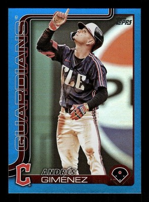 2025 Topps Blue Holo Foil #270 Andres Gimenez /150