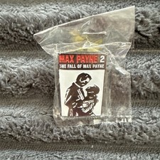 Max Payne 2 The Fall Of Max Payne Promo Rare Pin Badge Rockstar Games Max Payne 2 The Fall Of Max Payne Promo Rare Pin Badge Rockstar Games