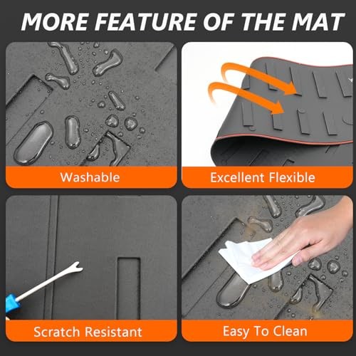 Compatible with 2019-2025 Dodge Ram 1500 Tailgate Protector Tailgate Mat - Picture 6 of 7