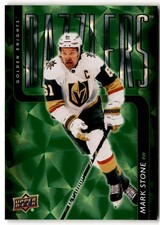 Mark Stone 2025-26 Upper Deck Dazzlers Green #DZ-63 Vegas Golden Knights