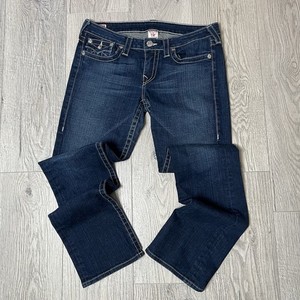 Vintage True Religion Billy Men’s 32x33 USA Y2K Stitch Boot Cut Jeans