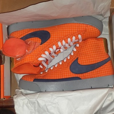 Nike Super Blazer Premium High Orange, Authentic, Men's 9.5, 316382-841