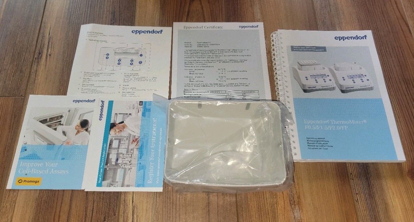 Eppendorf 5385 Thermomixer FP, Thermoblock With Qiagen PCR Tube Adapter