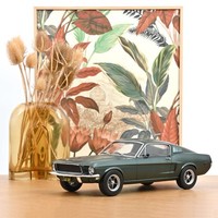 Ford Mustang Fastback 1968 Satin Green Metallic 1:12 Norev