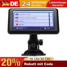 5''/7''/9'' Zoll GPS Navigationsgerät KFZ LKW PKW Auto Navi DE-Karte Touchscreen