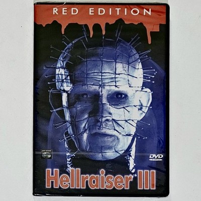 Red Edition DVD Horror Clive Barker HELLRAISER III - HELL ON EARTH dt uncut NEU!