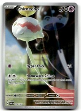 Chimecho 179/167 Illustration Rare SV06: Twilight Masquerade Pokemon Holofoil...