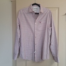 Penguin the Original Penguin By Munsin Gingham Button down Shirt Red long sleeve
