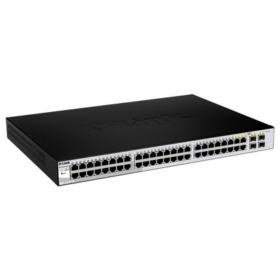 D-Link DGS-1210-52 52-Port Gigabit Web Smart Switch including 4 SFP Ports