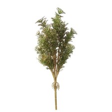 RAMO ARTIFICIALE VERDE E ORO PICK HINOKI BIZZOTTO H37CM