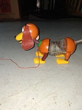 POOF-SLINKY Toy Story Slinky Dog Pull Toy Classic Brown/Yellow