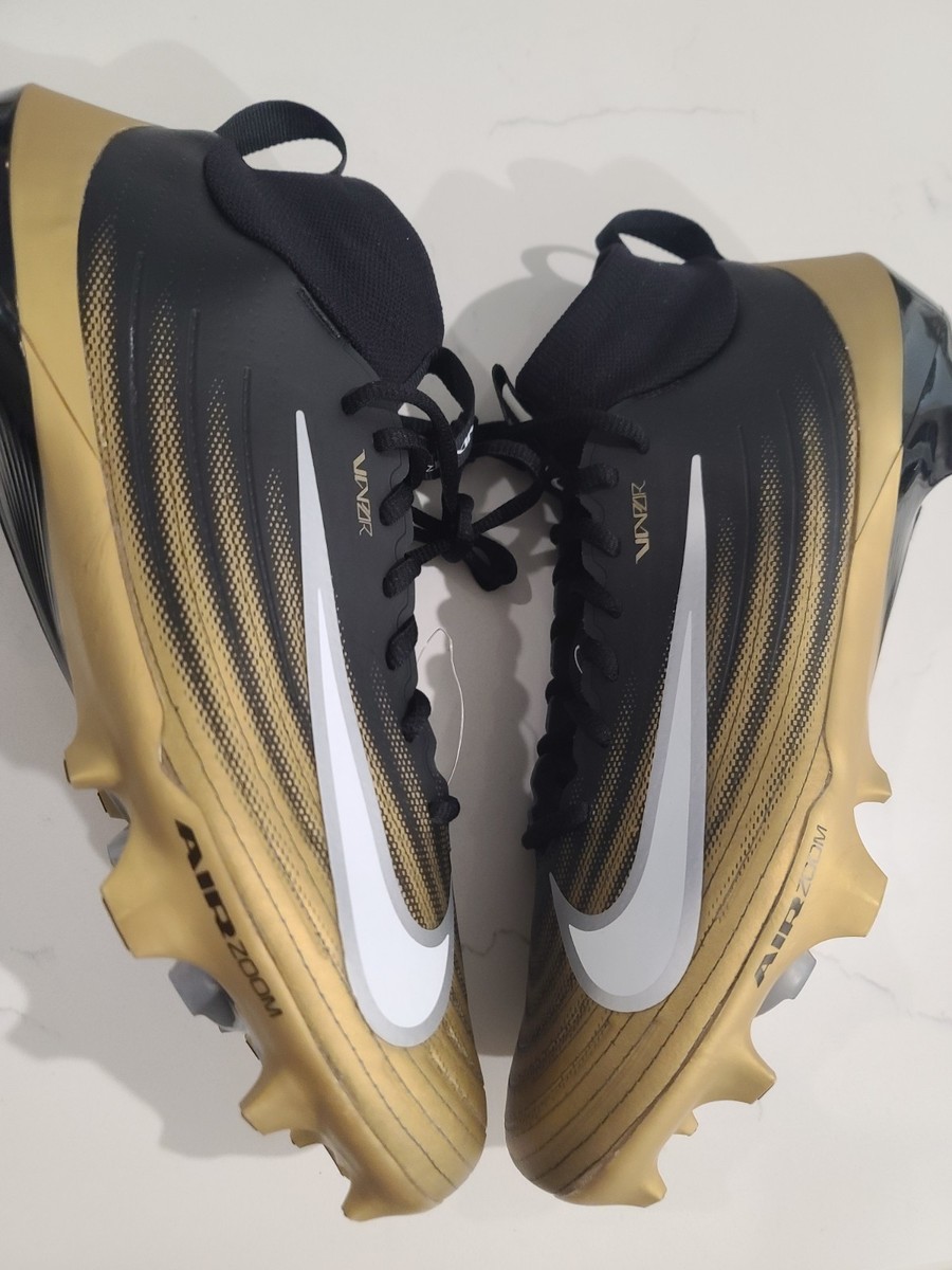 NEW Men's Size 12 Nike Air Zoom Vapor Pro 1 Football Cleats Black