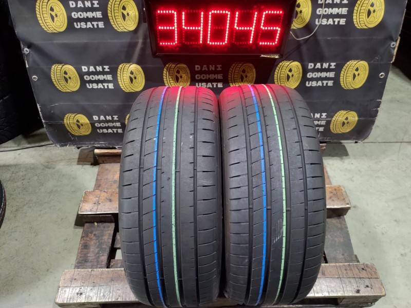 Pneumatici Estivi 2 Gomme usate 225 45 18 GOODYEAR Battistrada Residuo 80%