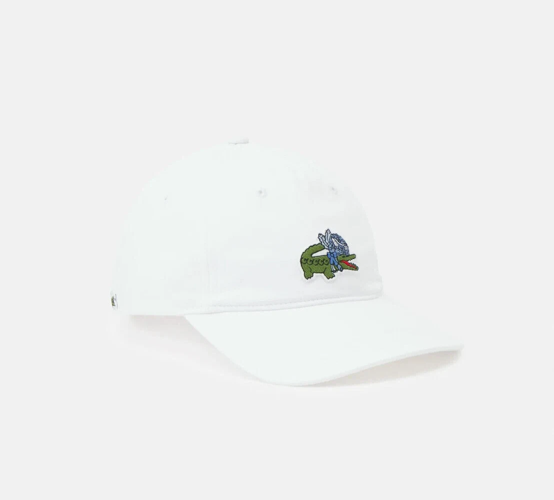 Lacoste Bridgerton Baseball Cap White Womens Mens Netflix Organic Cotton
Opens in a new window or ta