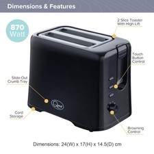 Quest Plastic Slices Toasters for sale UK