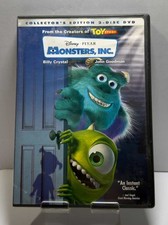 Monsters, Inc. Two-Disc Collector's Edition - DVD By Billy Crystal - VERY GOOD