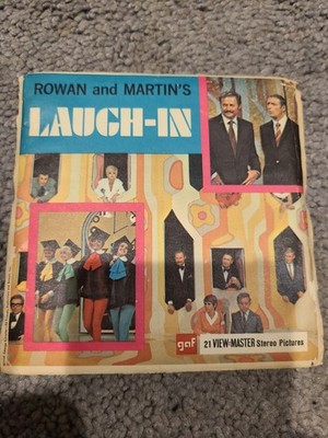 View-Master ROWAN AND MARTIN'S LAUGH-IN - B497 - 3 Reel Set - 1968, Pre-Owned