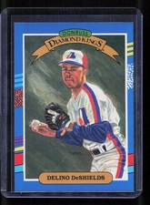 Delino DeShields 1991 Donruss #11 Diamond Kings