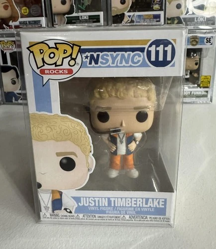 Funko Pop! Rocks NSYNC Justin Timberlake #111 Vinyl Figure