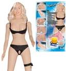 Muñeca inflable realista Natalie muñeca de amor real vibrante vagina ano falso