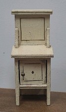 Antique Gottschalk Dollhouse Cabinet Side Table Furniture Cabinet Germany