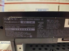 Sony PlayStation 2 PS2 Fat Console SCPH-30001 R &ndash; Tested & Working &ndash; Cleaned
