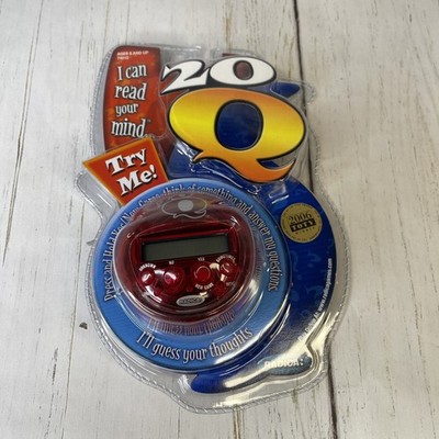 NEW Vintage Radica Games 20Q Electronic Twenty Questions Game Red 2003 Retro