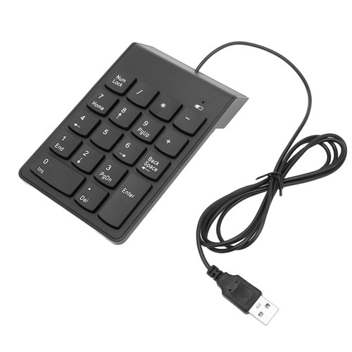 Numeric Keypad 18 Keys Usb2.0 Plug And Play Ergonomic Design Size Nonslip ESE - Picture 15 of 22