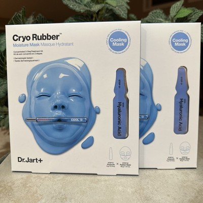 Dr. Jart+ Cryo Rubber Single-Use Cooling Mask HYALURONIC ACID Exp 5/2028 X2