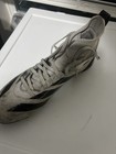 adidas Adizero Football Cleats Gray/Black Men's US 12 Medium D — photo 5