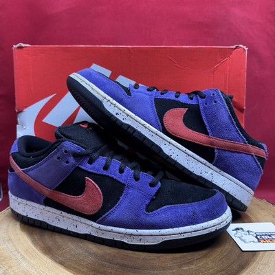 Nike SB Dunk Low Pro ACG Terra Black Purple Red White Shoes BQ6817-008 Size 10
