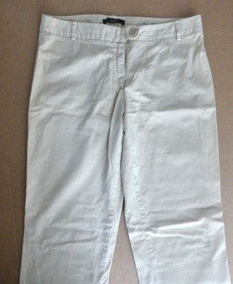 WEEKEND MAX MARA DAMEN HOSE GR.40 38 BEIGE