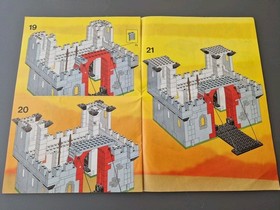 Lego instructions 6073 Legoland Knights Castle / Knights Castle 
