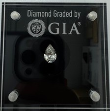 1.26 carat Natural Diamond | GIA certified | Shape - Pear | Color- I | SI1 2657.94 per carat