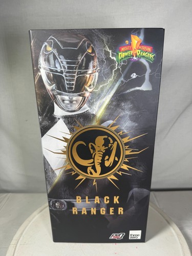 ThreeZero Mighty Morphin Power Rangers Black Ranger 1:6 FigZero Action Figure