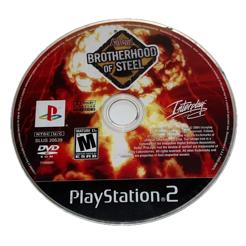 Fallout: Brotherhood of Steel - Sony PlayStation 2 | Disc Only | Resurfaced - Image 4 of 4