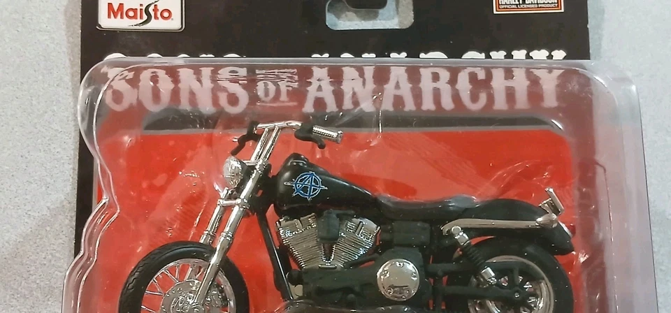 2006 Maisto Harley Davidson Sons Of Anarchy Filip Chibs Telford 1:18 SEALED - Image 3 of 4