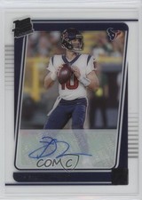 2021 Panini Clearly Donruss Rated Rookie Auto Davis Mills #58 Auto 0rz7
