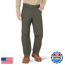 Wrangler Riggs Workwear FR Men's Flame Resistant Carpenter Work Pant, Loden, 33W