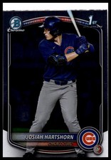 2025 Bowman Draft #BDC-21 Josiah Hartshorn Chrome