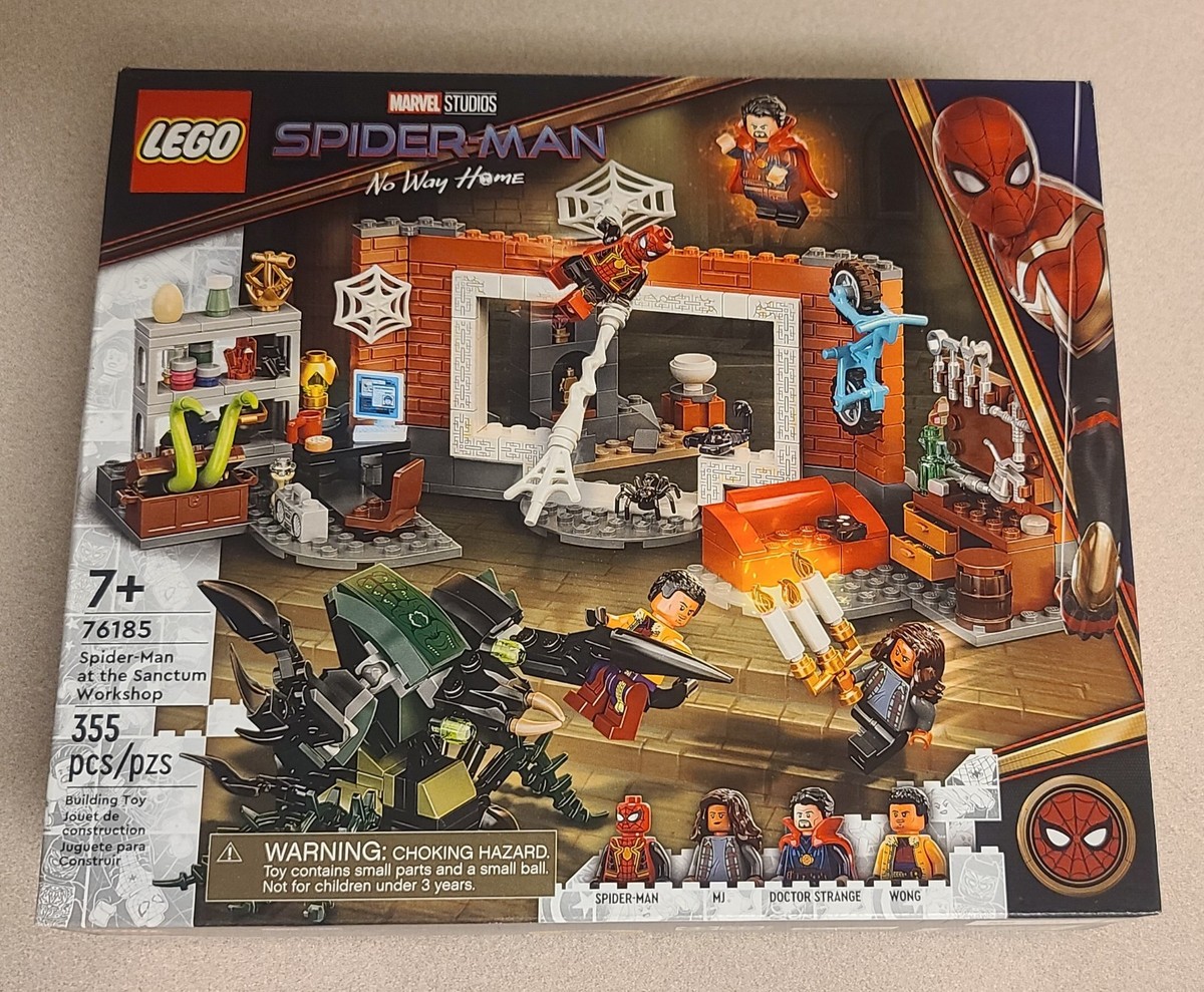 LEGO 76185 MARVEL SPIDER MAN AT THE SANCTUM WORKSHOP NEW IN BOX