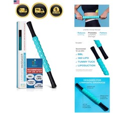 Lymphatic Drainage Massage Roller Stick for Post Liposuction  Fibrosis Treat...