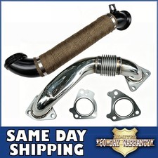Turbo Pipe W Up Pipe For 2004.5-2010 Chevy Gmc 6.6l Lly Lbz Lmm Duramax Diesel